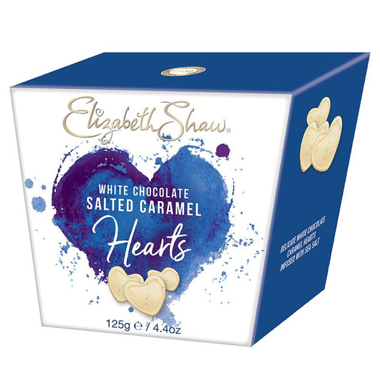 Chocolates | Elizabeth Shaw White Chocolate Salted Caramel Hearts