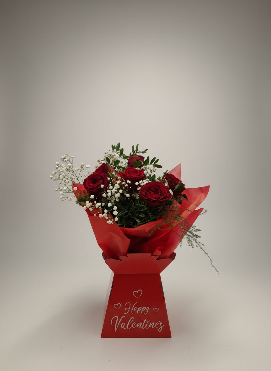 Handtied | Half Dozen Red Rose