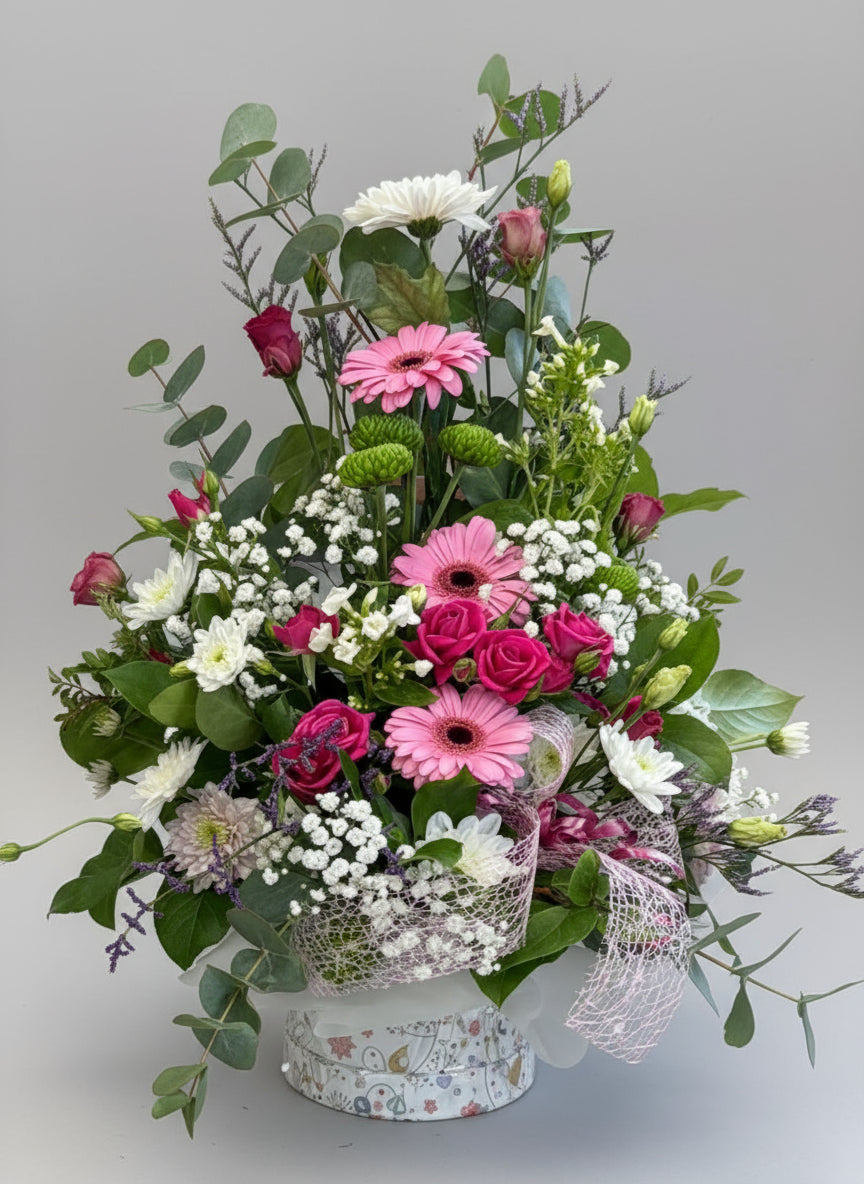 Hatbox Arrangement | Florist's Choice