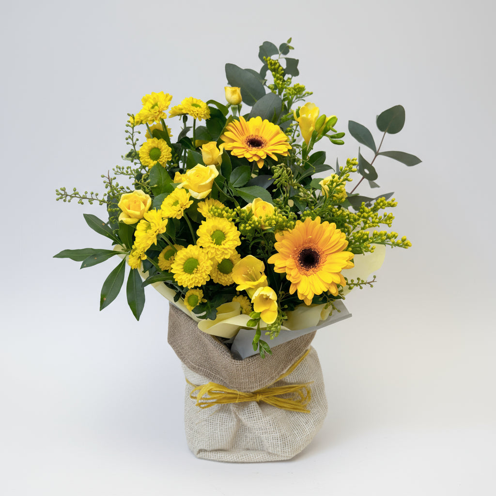 Hessian Gift Bag | Sunshine