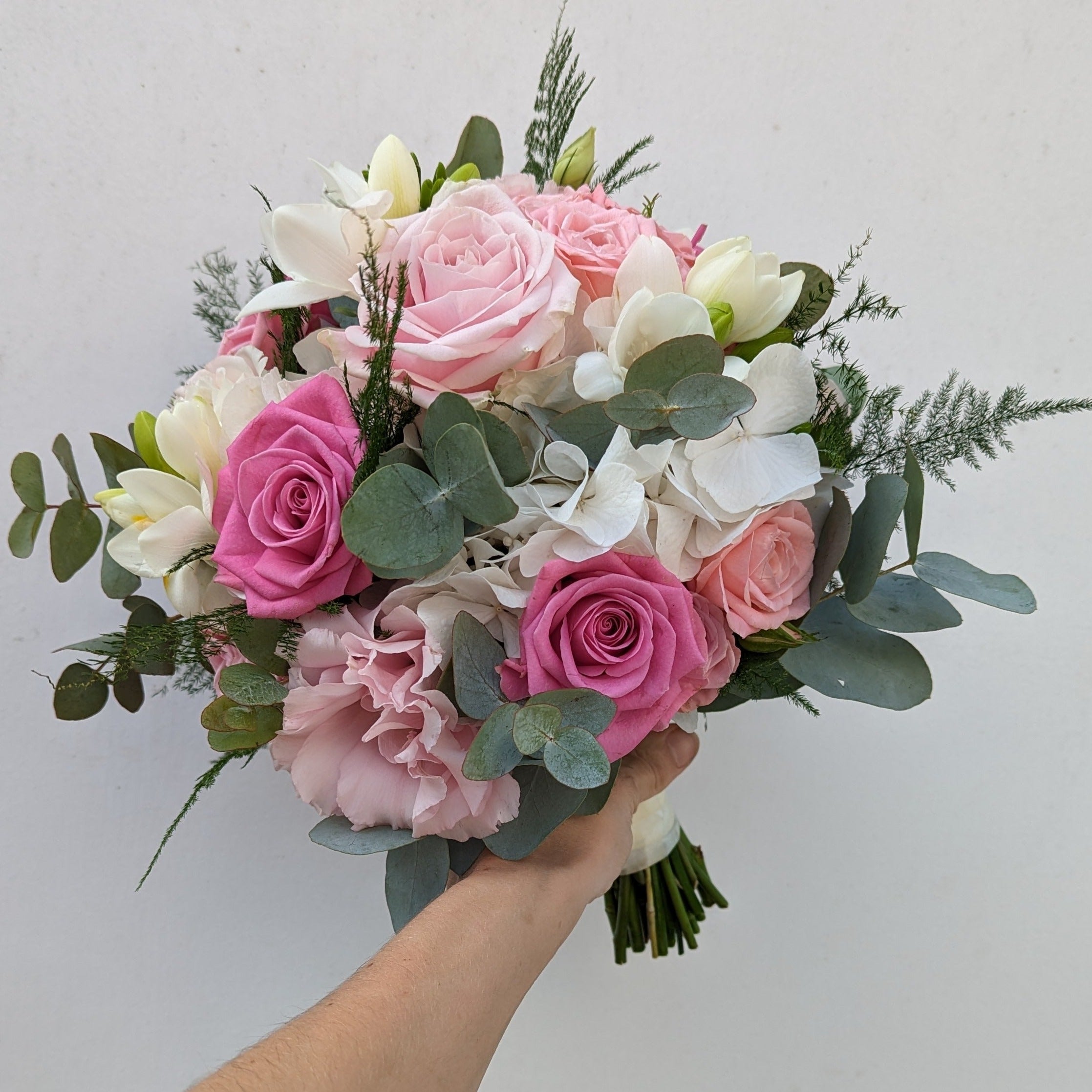 Blush, Blaby Pink & Ivory Wedding Flowers Jemima Les Fleurs Florist