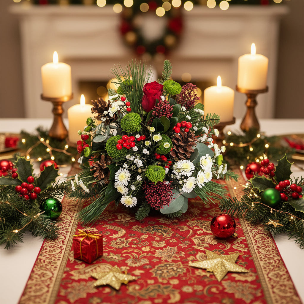 Posy Arrangement | Christmas Warmth