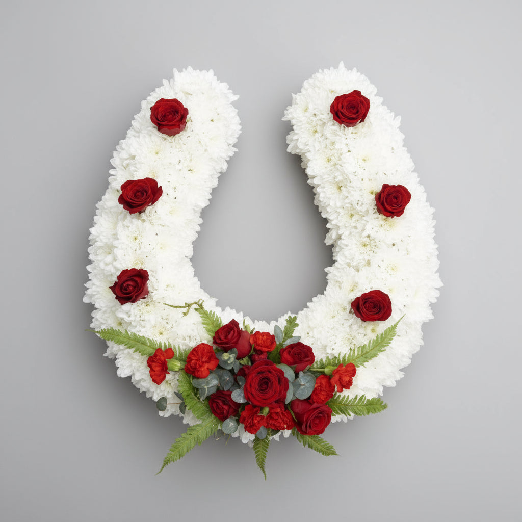 Horseshoe Tribute Funeral Tribute