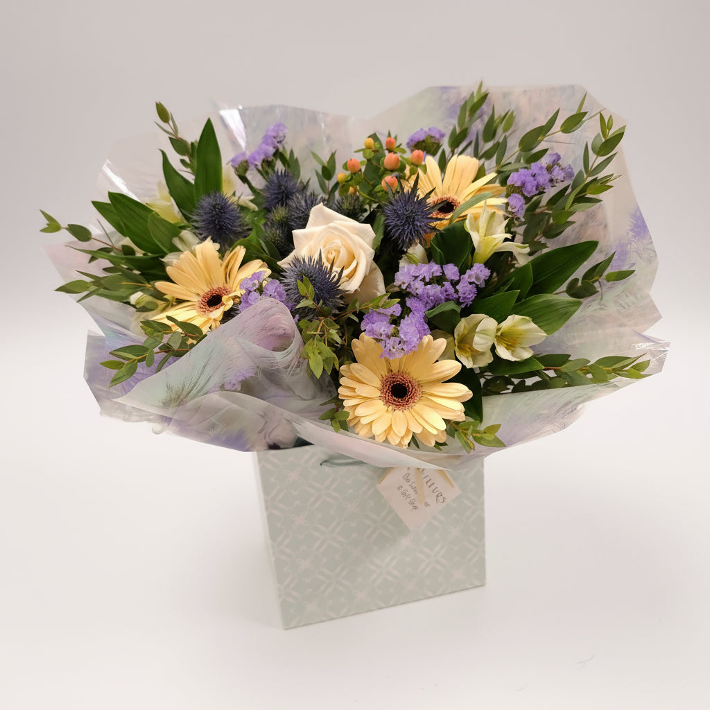 Gift Bag Arrangement | Vintage Pastels