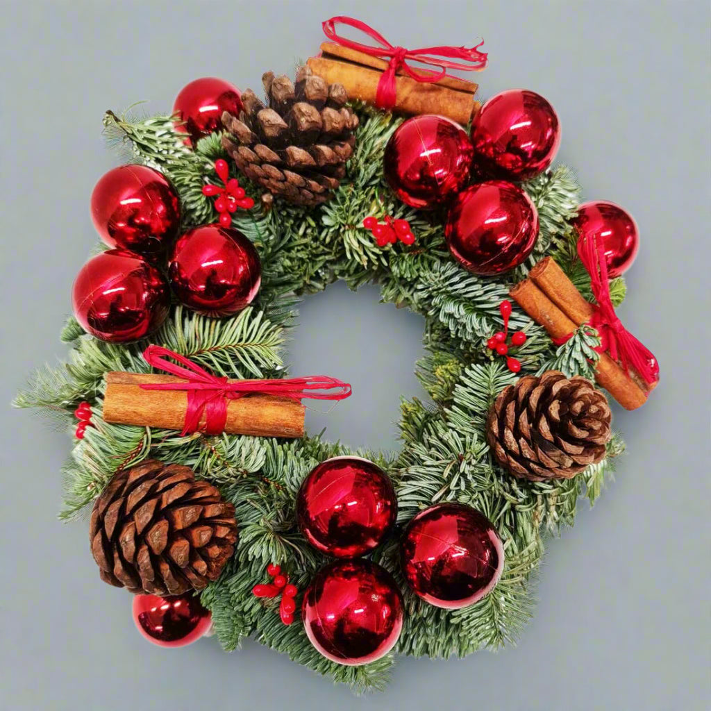 Christmas Wreath | Baubles & Bows