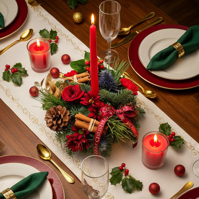 Table Arrangement | Christmas Carol