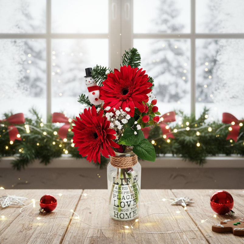 Vase Arrangement | Mrs Claus' Wishes