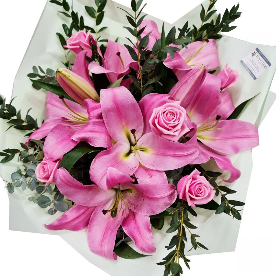Handtied | Classic Rose and Lily