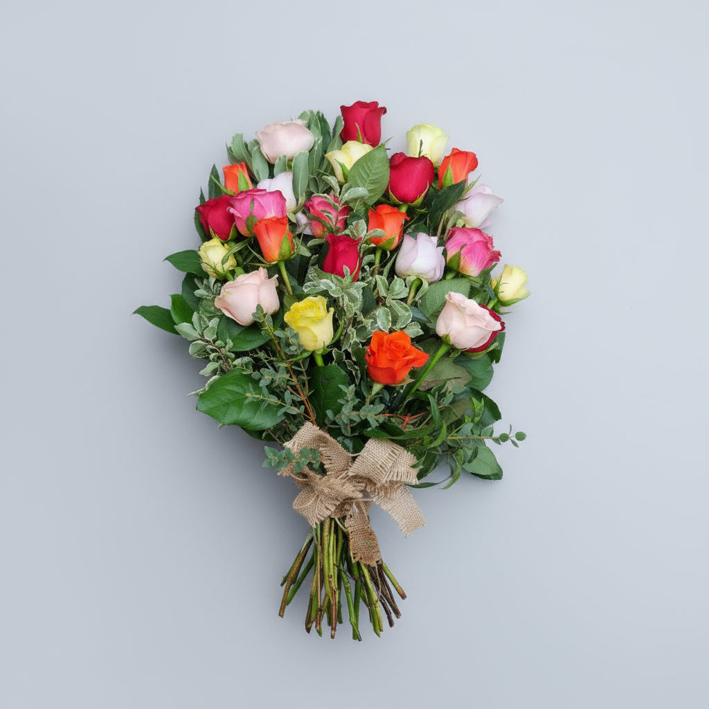 Sheaf of Roses Funeral Tribute