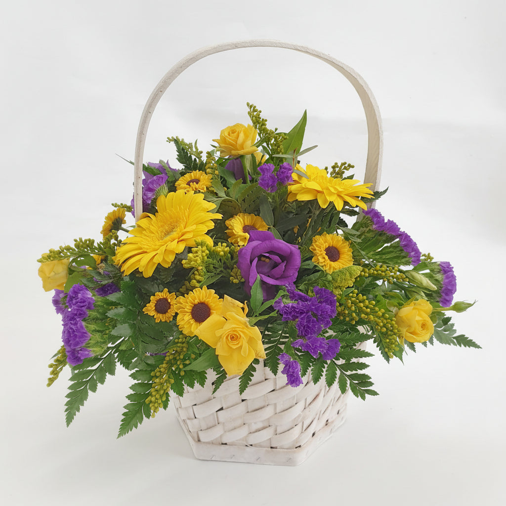 Basket Arrangement | Happy Daze