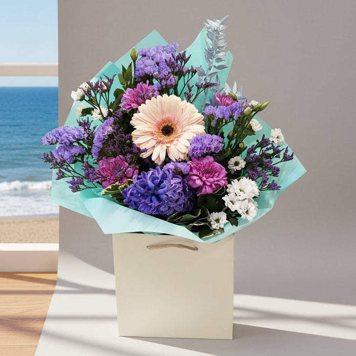 Gift Bag Arrangement | Lilac Breeze