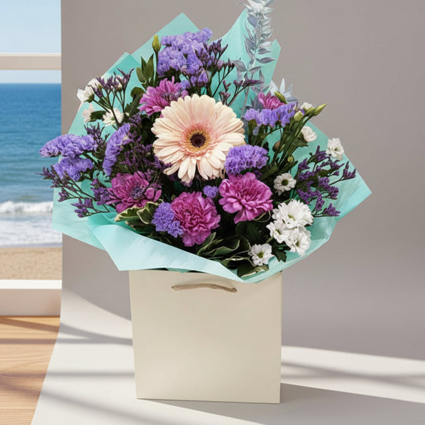 Gift Bag Arrangement | Lilac Breeze