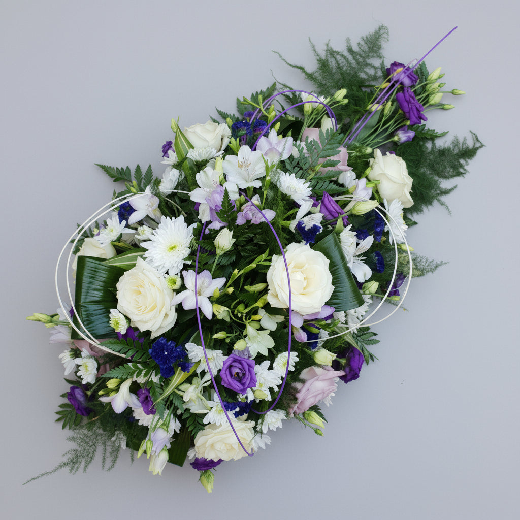 Deep Cosmic Single Ended Spray Funeral Tribute