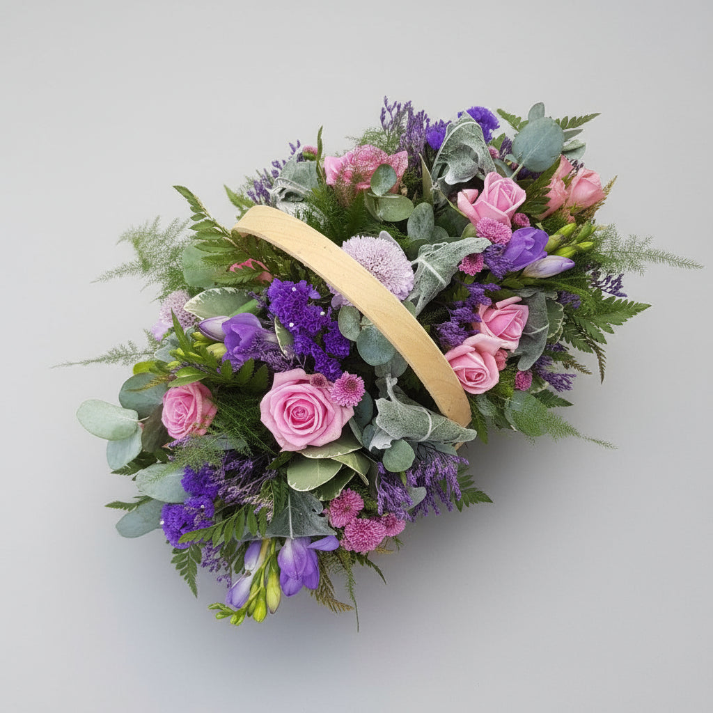 Florie's Flower Basket Funeral Tribute