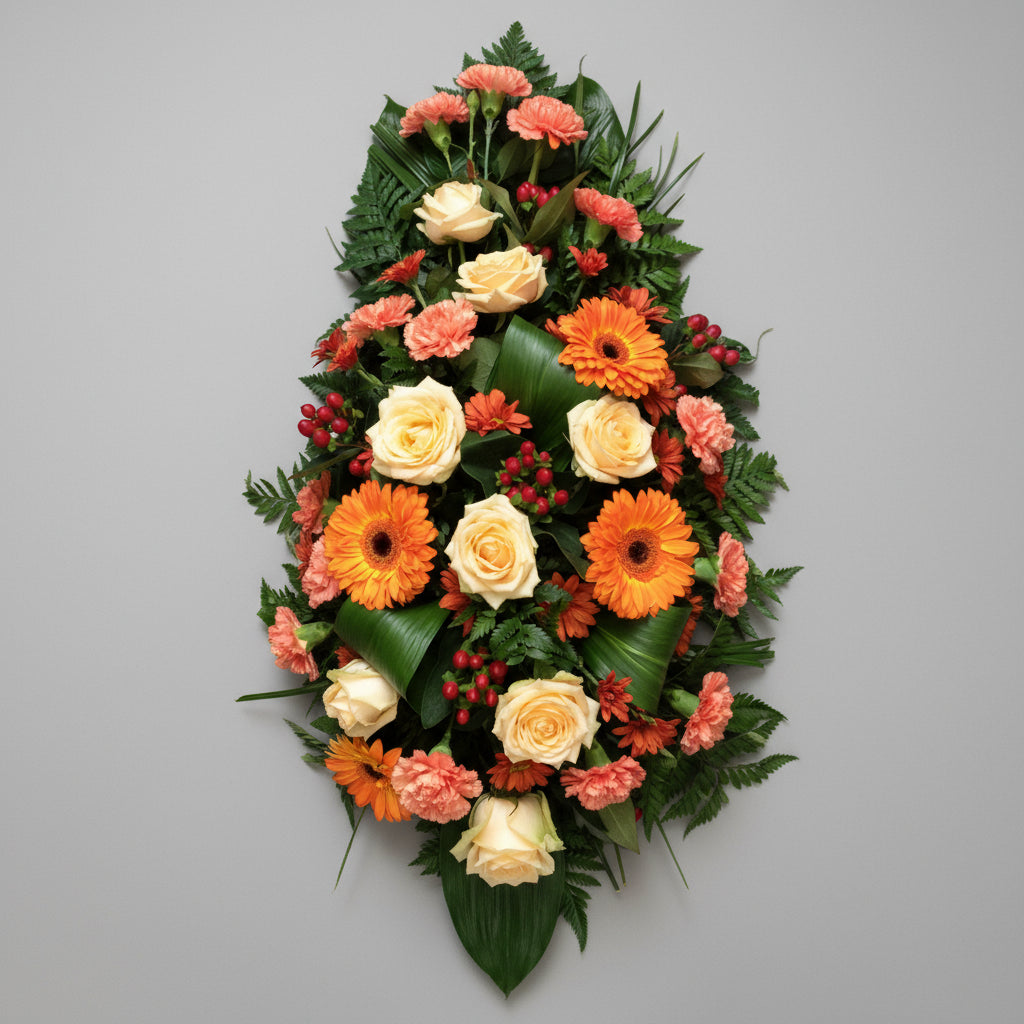 Heart Warming Spray Funeral Tribute