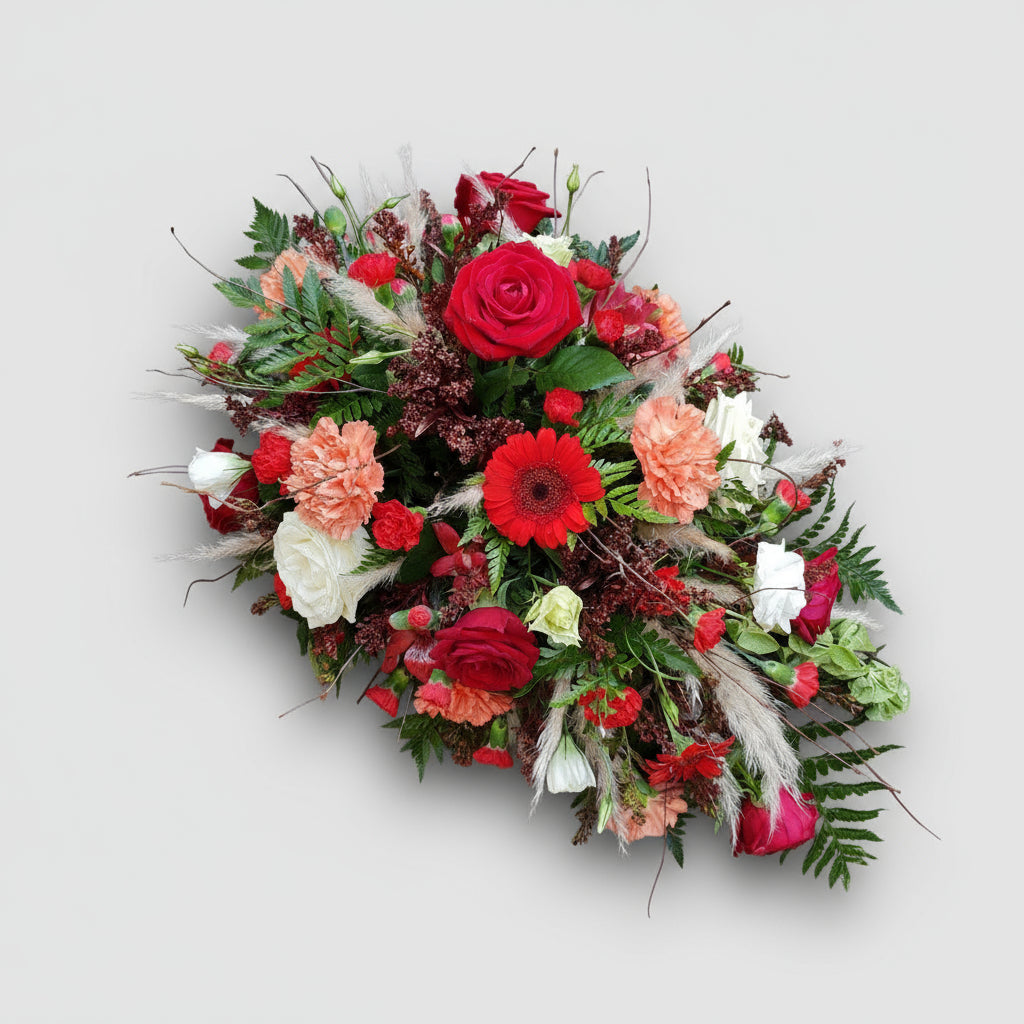 Moulin Rouge Spray Funeral Tribute