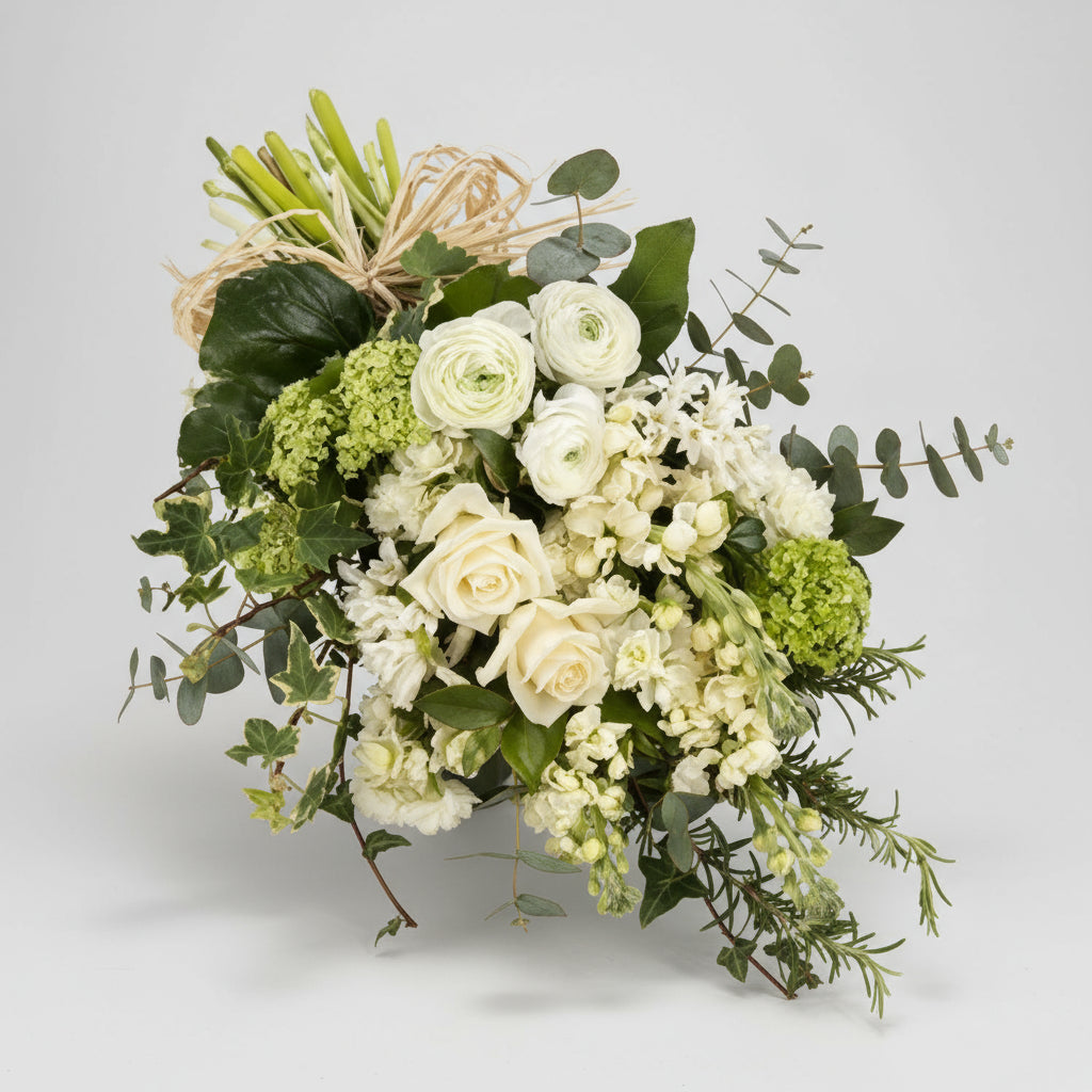 Natural Tied Sheaf Funeral Tribute