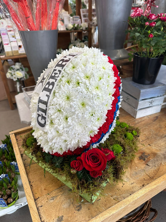 Rugby Ball Tribute