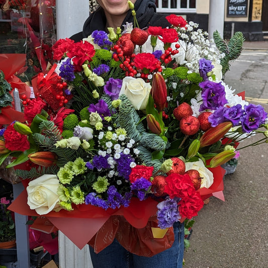 Luxury Florals | It's a Christmas WHOPPER!