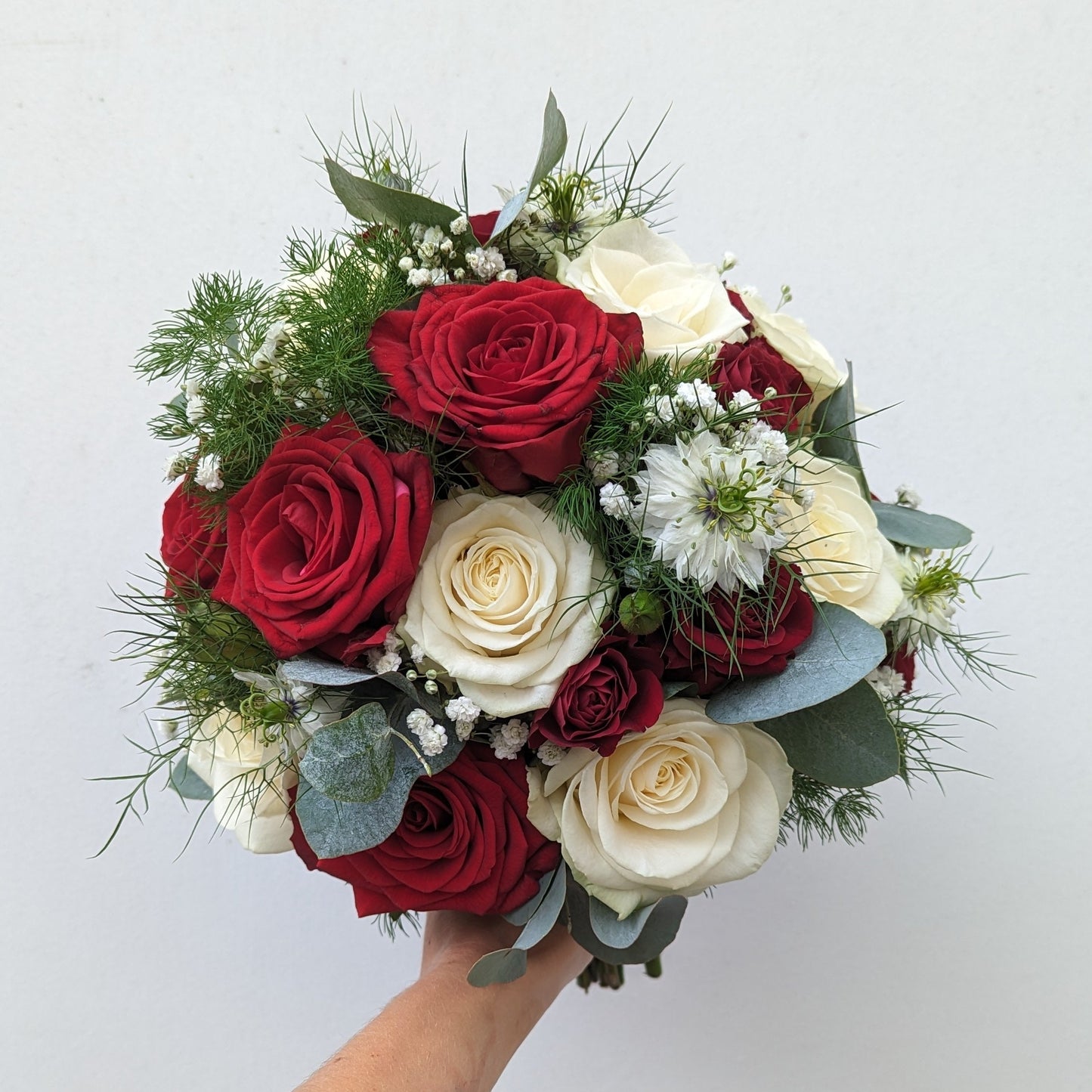 Red & White | Wedding Flowers | Francesca