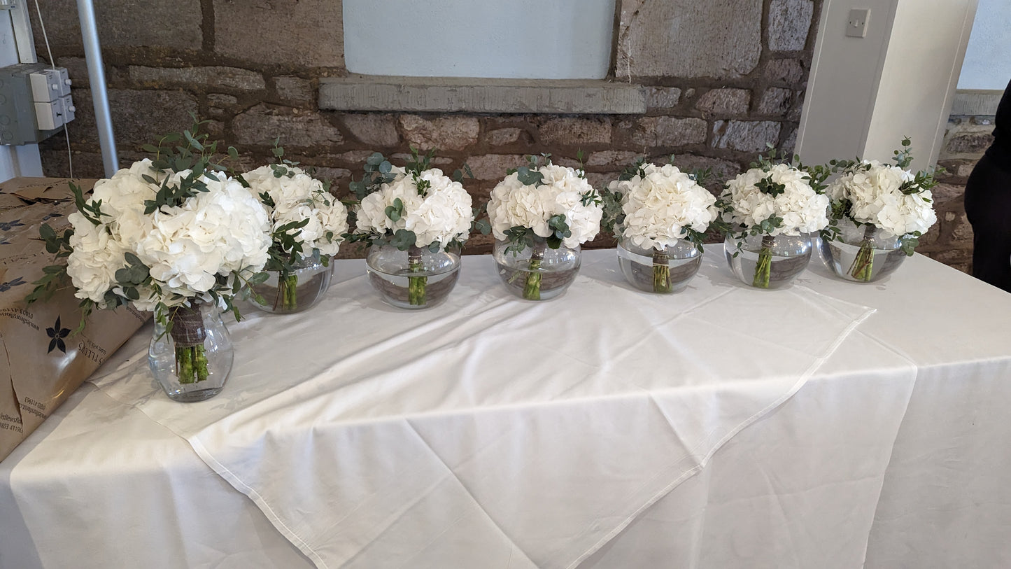 White Hydrangea | Wedding Flowers | Kathryn