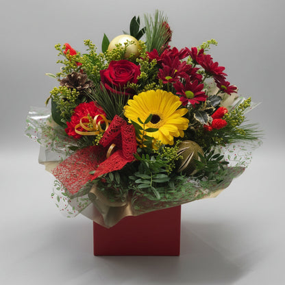 Giftbag Arrangement | Florist's Choice Christmas