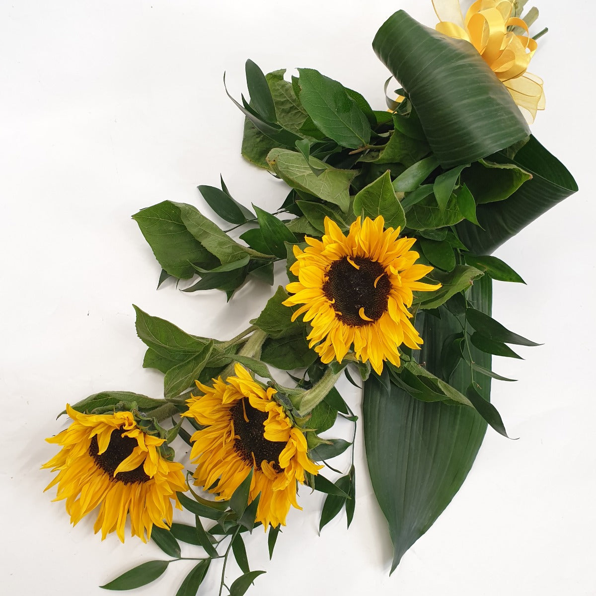 Sunflower Sheaf Funeral Tribute