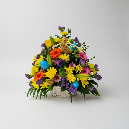 Basket Arrangement | Easter Vibrance