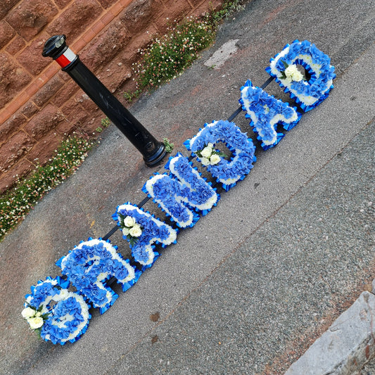 Hydrangea GRANDAD Tribute Funeral Tribute
