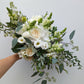 Seasonal Whimsical White Wedding Flowers