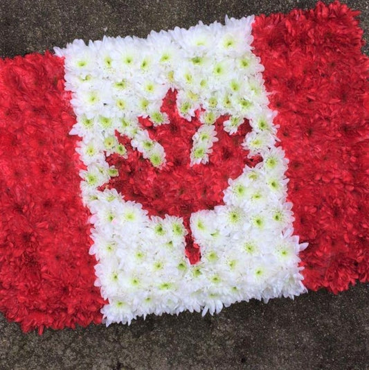 Canada Flag Tribute Funeral Tribute