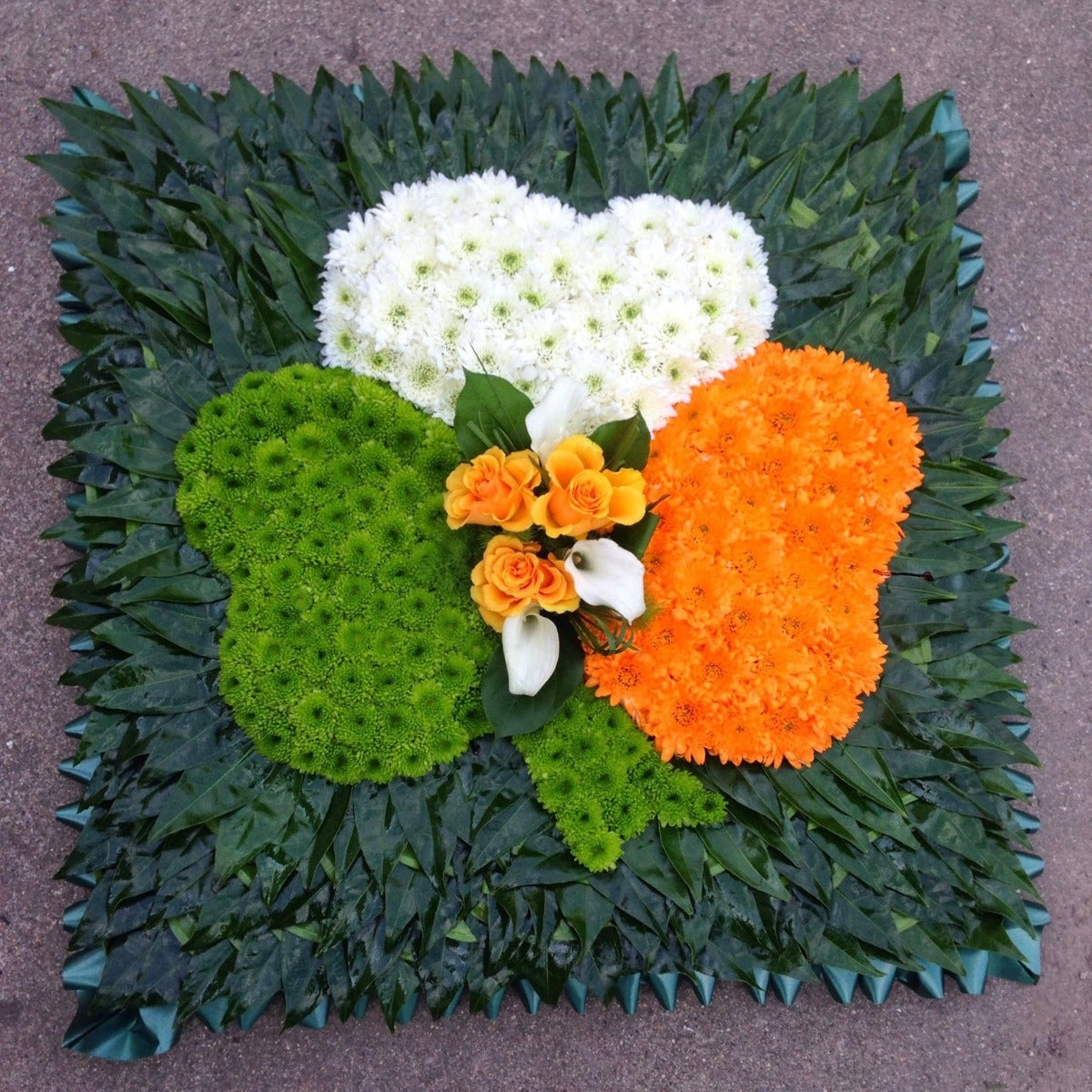 Irish Clover Tribute Funeral Tribute
