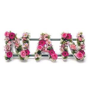 Nan Floral Tribute Funeral Tribute