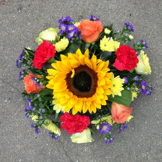 Summer PosyFuneral Tribute