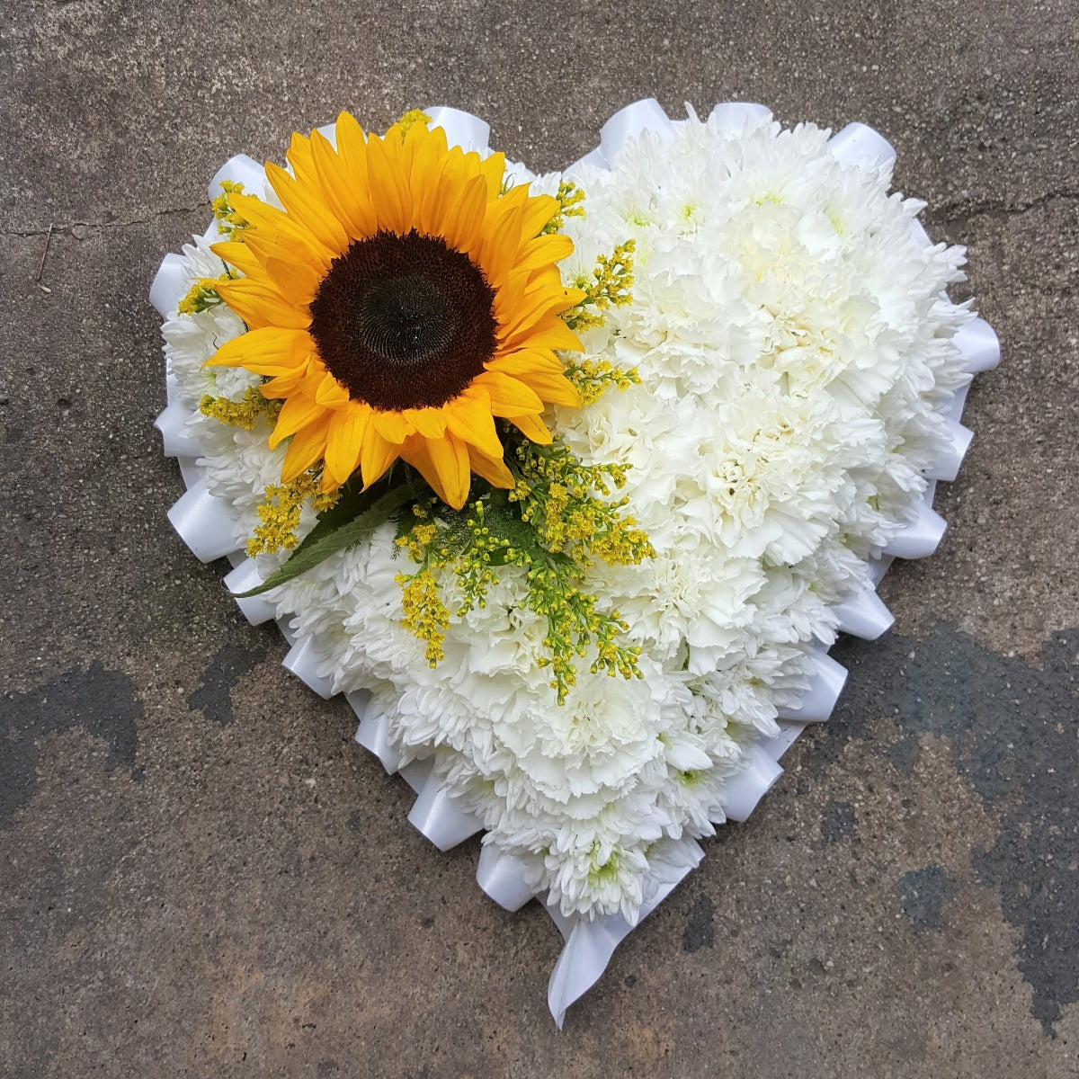 Sunny Daze Heart Funeral Tribute