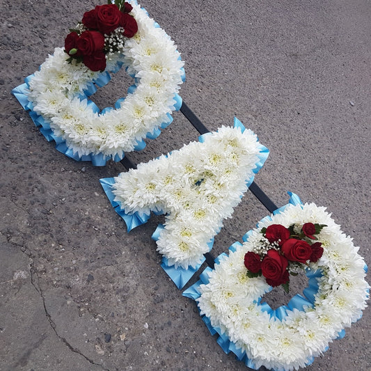 West Ham Themed Dad Tribute Funeral Tribute